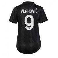 Juventus Dusan Vlahovic #9 Fußballbekleidung Auswärtstrikot Damen 2022-23 Kurzarm